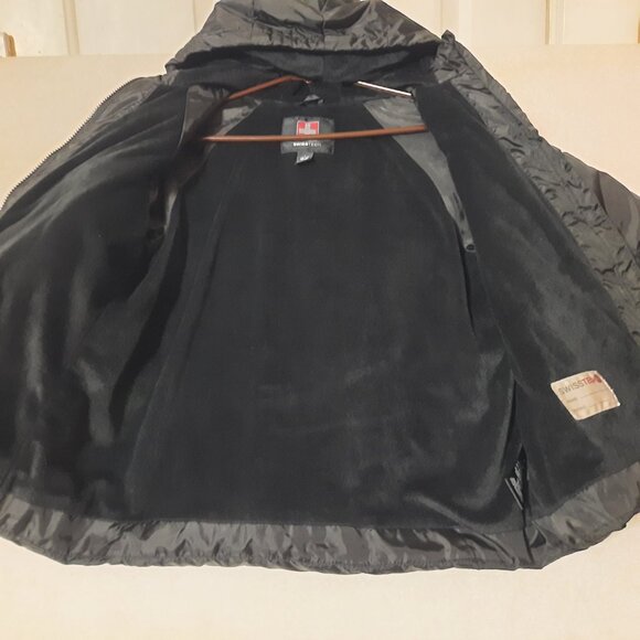 SWISSTECH KIDS WINTER PUFFER COAT Super Soft Fleece Lined, Puffer Jacket, EUC, L - Picture 5 of 12